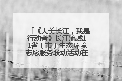 《大美长江，我是行动者》长江流域11省（市）生态环境志愿服务联动活动在江苏南通成功启动