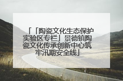 「陶瓷文化生态保护实验区专栏」景德镇陶瓷文化传承创新中心筑牢汛期安全线