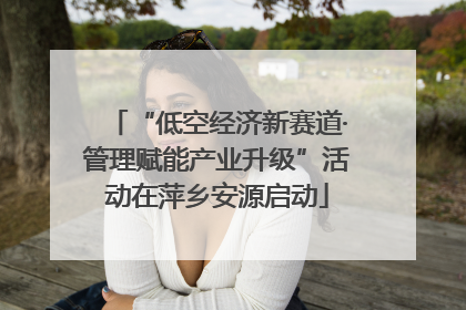 “低空经济新赛道·管理赋能产业升级”活动在萍乡安源启动
