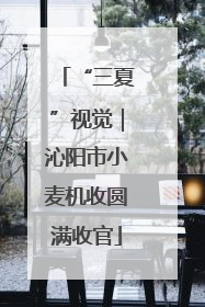 “三夏”视觉｜沁阳市小麦机收圆满收官