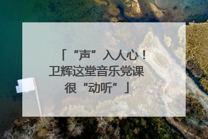 “声”入人心！卫辉这堂音乐党课很“动听”