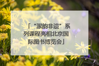 “漯韵非遗”系列课程亮相北京国际图书博览会