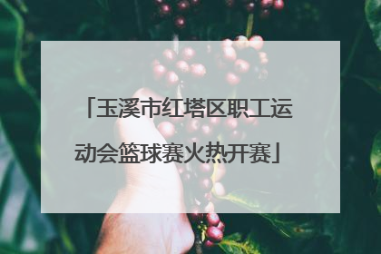 玉溪市红塔区职工运动会篮球赛火热开赛