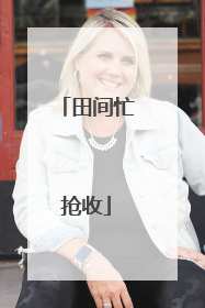 田间忙抢收