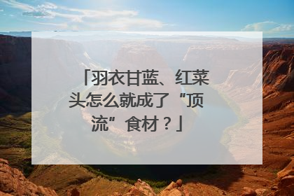 羽衣甘蓝、红菜头怎么就成了“顶流”食材？