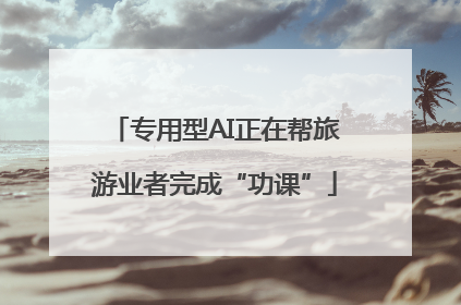 专用型AI正在帮旅游业者完成“功课”