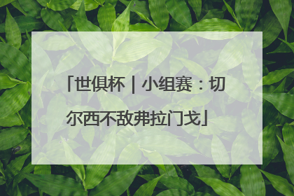 世俱杯｜小组赛：切尔西不敌弗拉门戈