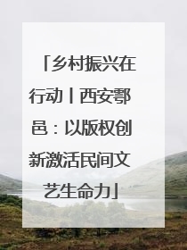 乡村振兴在行动丨西安鄠邑：以版权创新激活民间文艺生命力