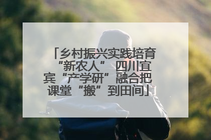 乡村振兴实践培育“新农人” 四川宜宾“产学研”融合把课堂“搬”到田间