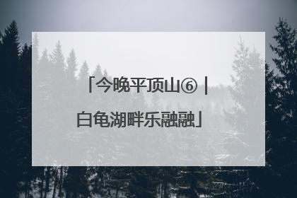 今晚平顶山⑥｜白龟湖畔乐融融