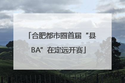 合肥都市圈首届“县BA”在定远开赛