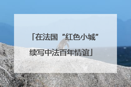 在法国“红色小城”续写中法百年情谊