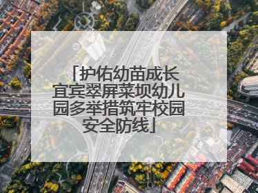 护佑幼苗成长 宜宾翠屏菜坝幼儿园多举措筑牢校园安全防线