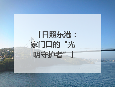 日照东港：家门口的“光明守护者”