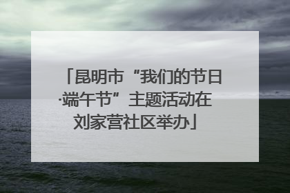 昆明市“我们的节日·端午节”主题活动在刘家营社区举办