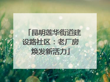 昆明莲华街道建设路社区：老厂房焕发新活力