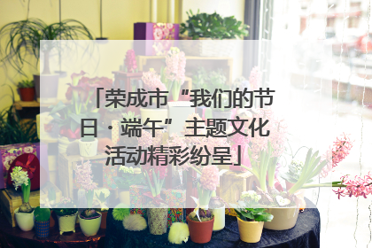 荣成市“我们的节日・端午”主题文化活动精彩纷呈