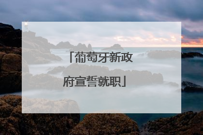 葡萄牙新政府宣誓就职