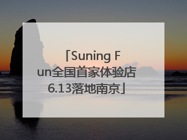 Suning Fun全国首家体验店6.13落地南京